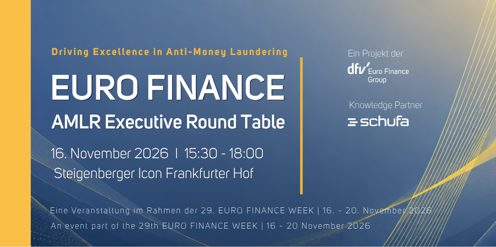 EURO FINANCE AMLR Executive Round Table