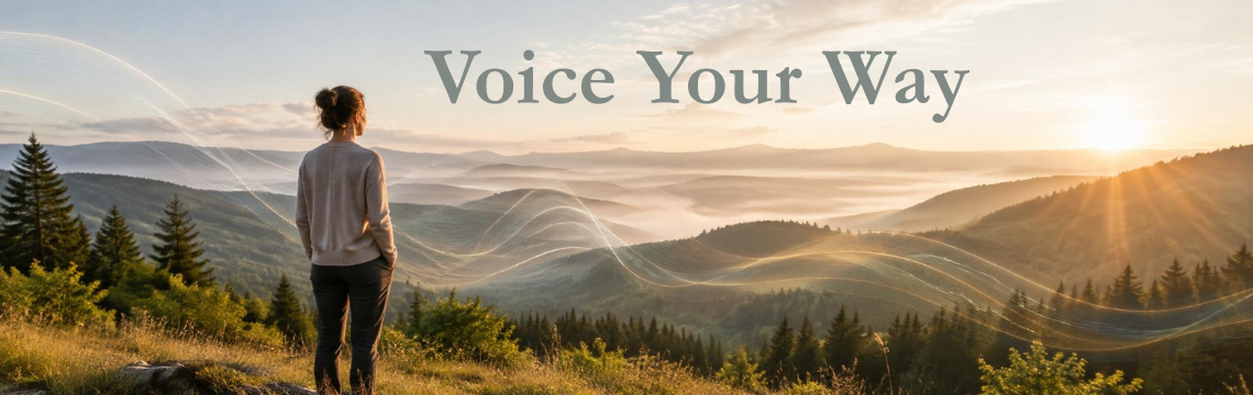 Voice your Way / Karriere und Stimme