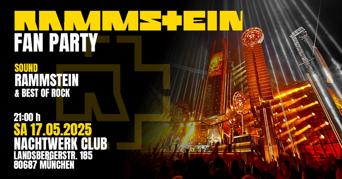 RAMMSTEIN FAN Party MUNICH