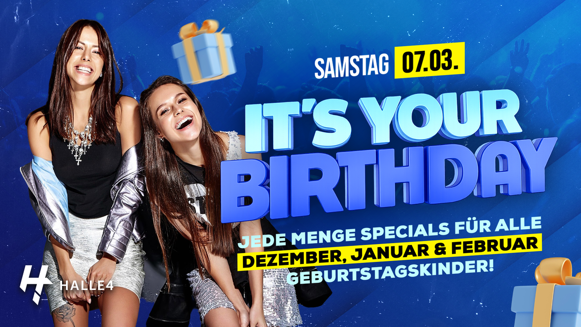 IT’S YOUR BIRTHDAY