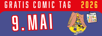 Gratis Comic Tag 2026, Kreativangebot für Kinder von 7-10 Jahre "Comic-Schilder"
