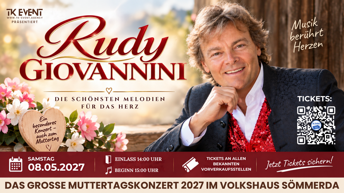 Rudy Giovannini – Das Muttertagskonzert 2027