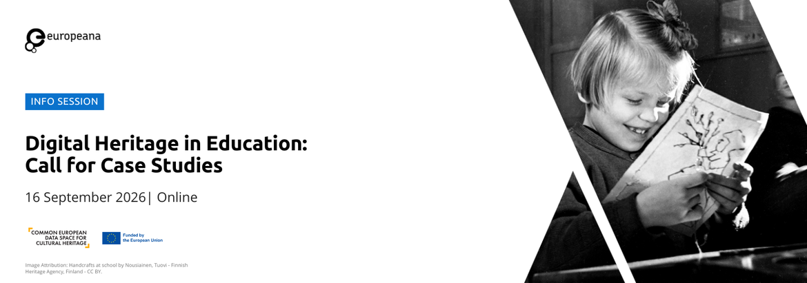 Online information session: Digital Heritage in Education – Call for Case Studies