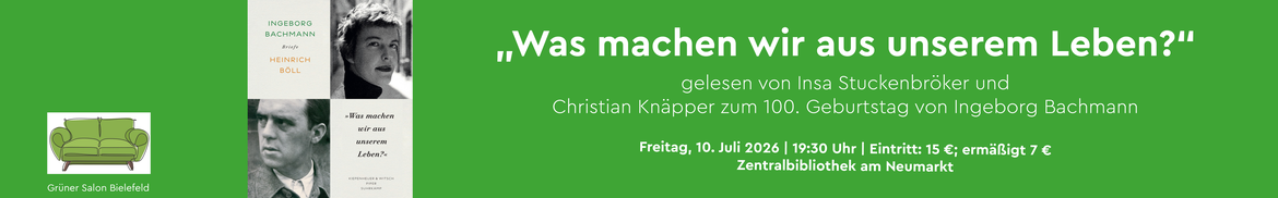 "Was machen wir aus unserem Leben?" - gelesen von Insa Stuckenbröker und Christian Knäpper