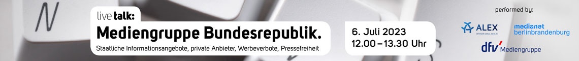 digital talk: Mediengruppe Bundesrepublik