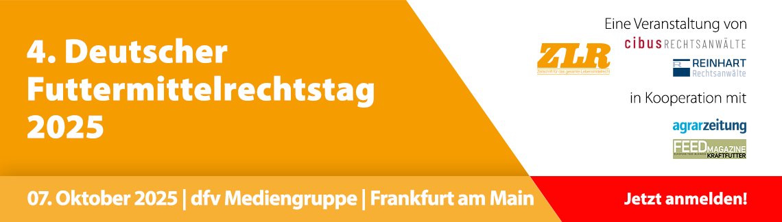 4. Deutscher Futtermittelrechtstag