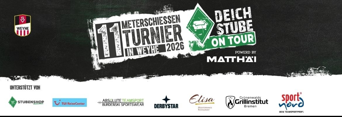 DeichStube 11-Meterschießen Turnier 2026 Weyhe