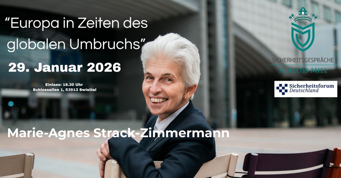 Europa in Zeiten des globalen Umbruchs - Jahresempfang mit Marie-Agnes Strack-Zimmermann