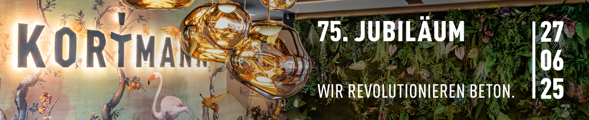 75. Jubiläum Kortmann Beton