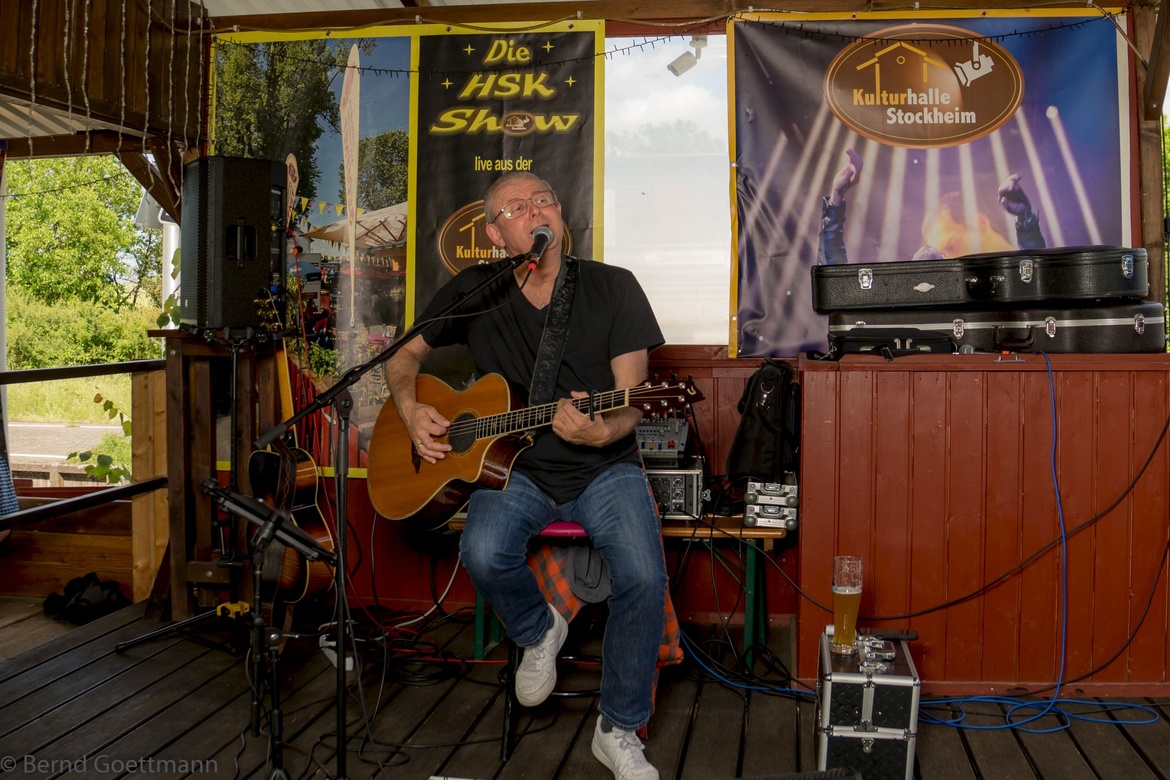 Matthias Baselmann SOLO im Sommergarten