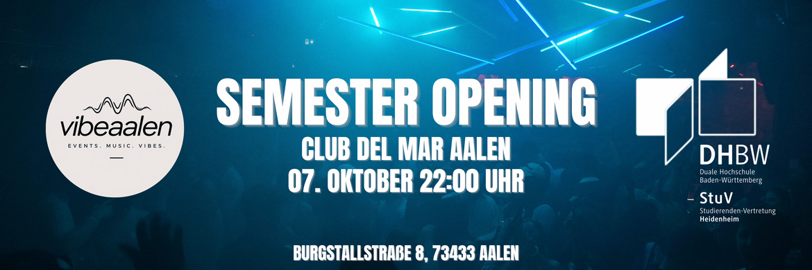 Semester Openining Party