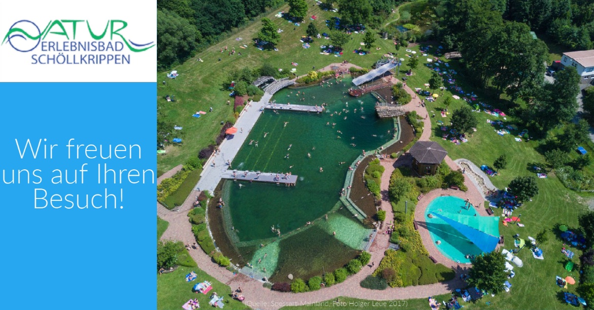Badespaß im Naturerlebnisbad Schöllkrippen