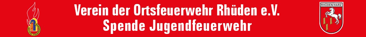 Spende für die Jugendfeuerwehr Rhüden
