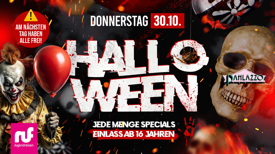 HALLOWEEN I PAHLEN I 16+