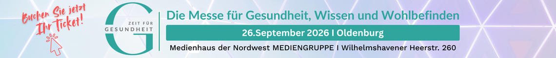 Vorträge & Workshops für „Zeit für Gesundheit – Die Messe für Gesundheit, Wissen und Wohlbefinden“