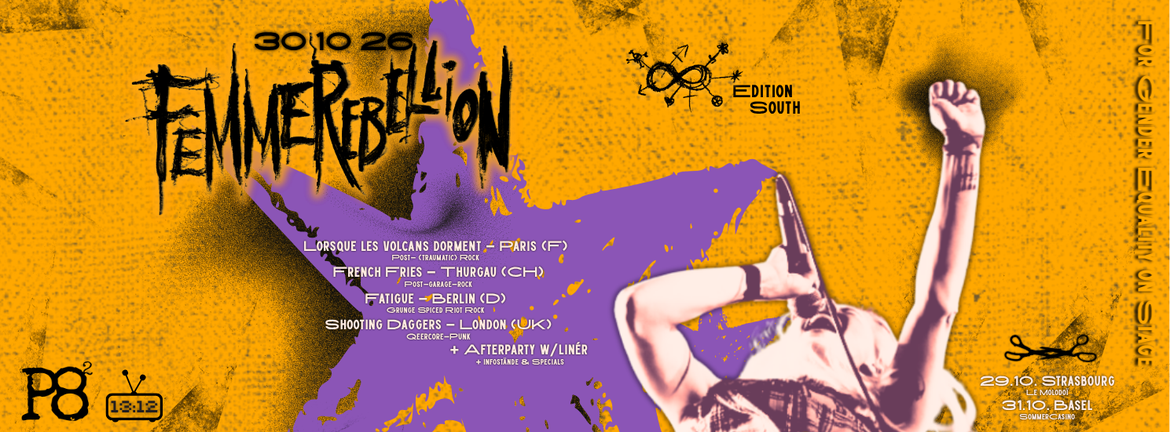 Femme Rebellion -Edition South #2- FOR GENDER EQUALITY ON STAGE