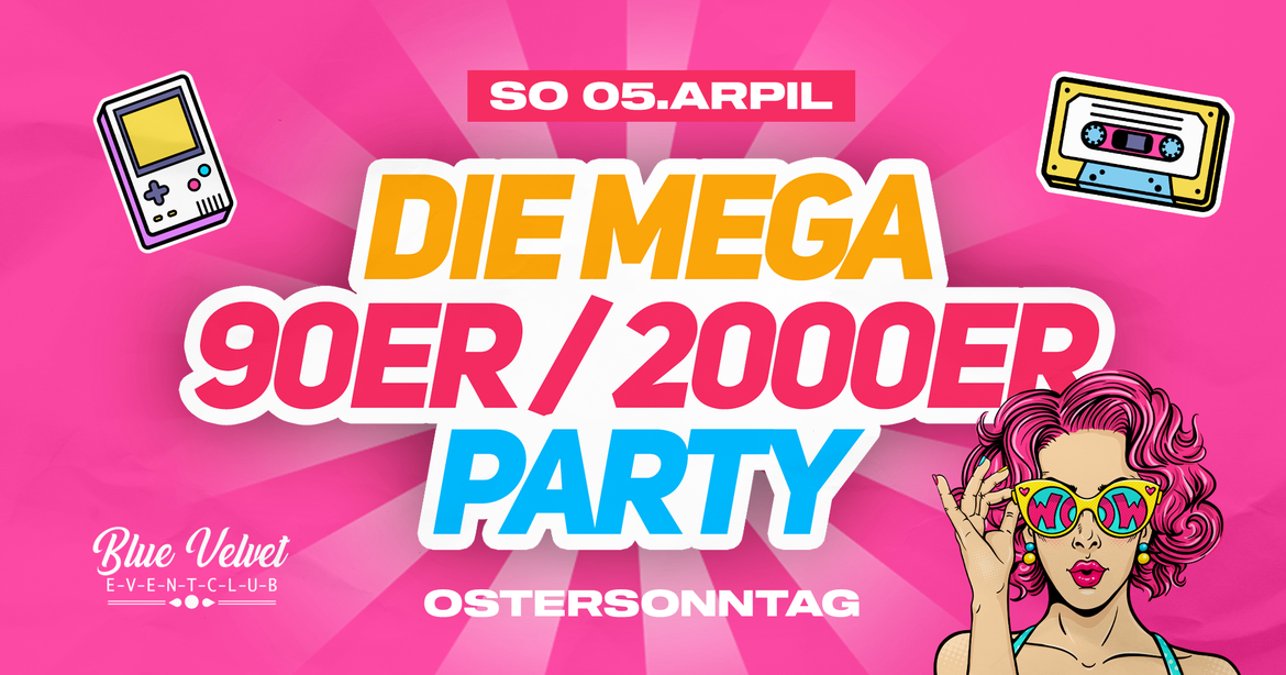 DIE MEGA 90ER / 2000ER PARTY I FALKENBERG