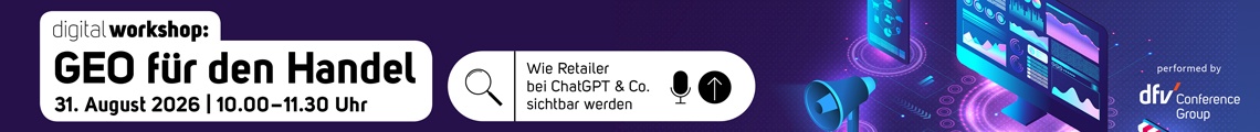 digital workshop: GEO für den Handel: Wie Retailer bei ChatGPT & Co. sichtbar werden