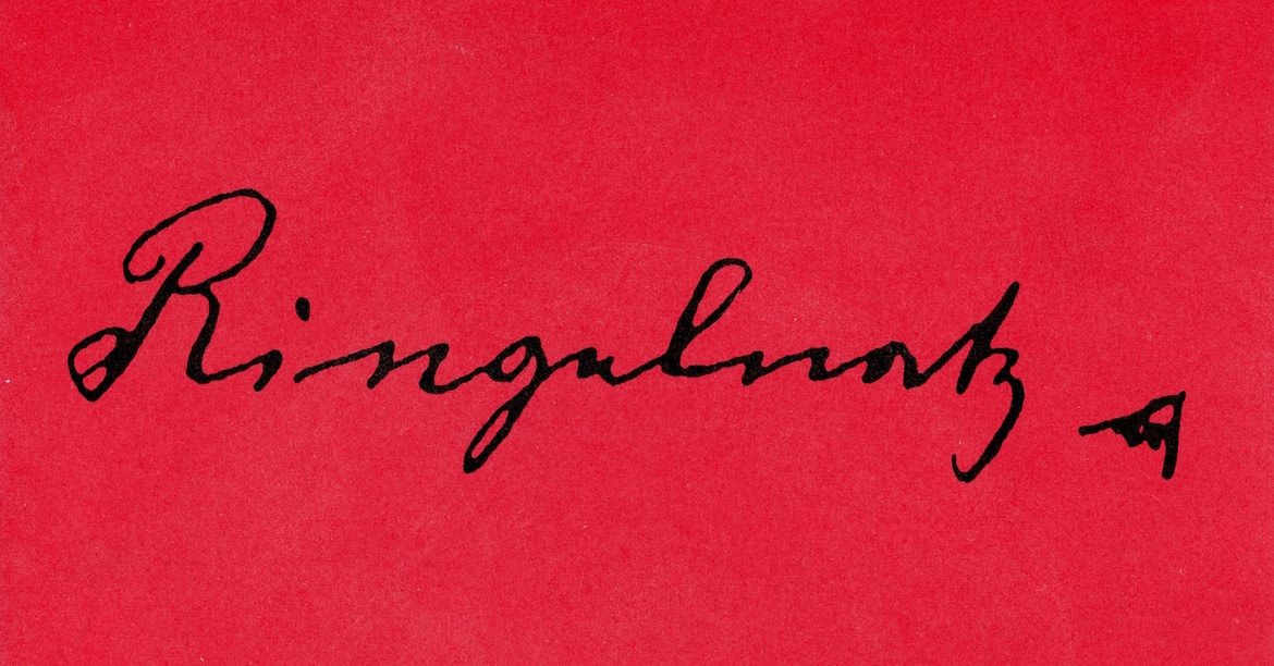 »Frühestes« – Kindheit und Jugend von Joachim Ringelnatz