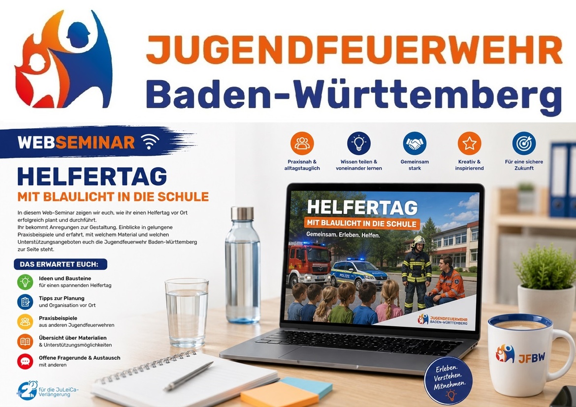 HELFERTAG - MIT BLAULICHT IN DIE SCHULE