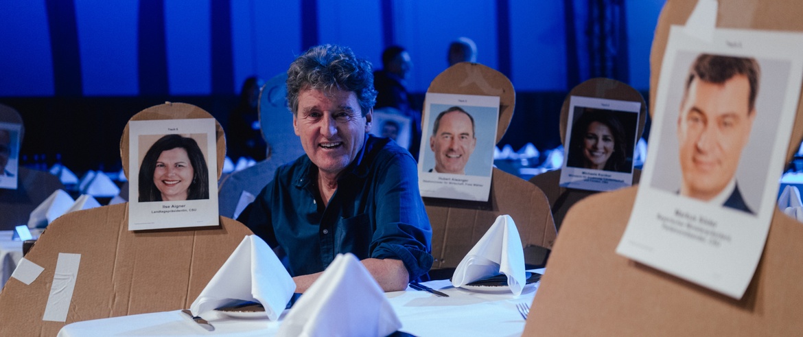 Derbleckereien im Weichser Bürgerhaus mit Richard Oehmann, Autor und Regisseur des Nockherberg-Singspiels