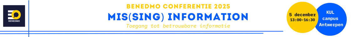 BENEDMO Conferentie: Mis(sing) information