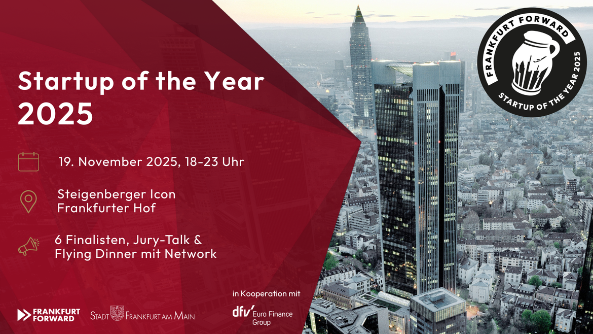 FRANKFURT FORWARD | STARTUP OF THE YEAR AWARD 2025