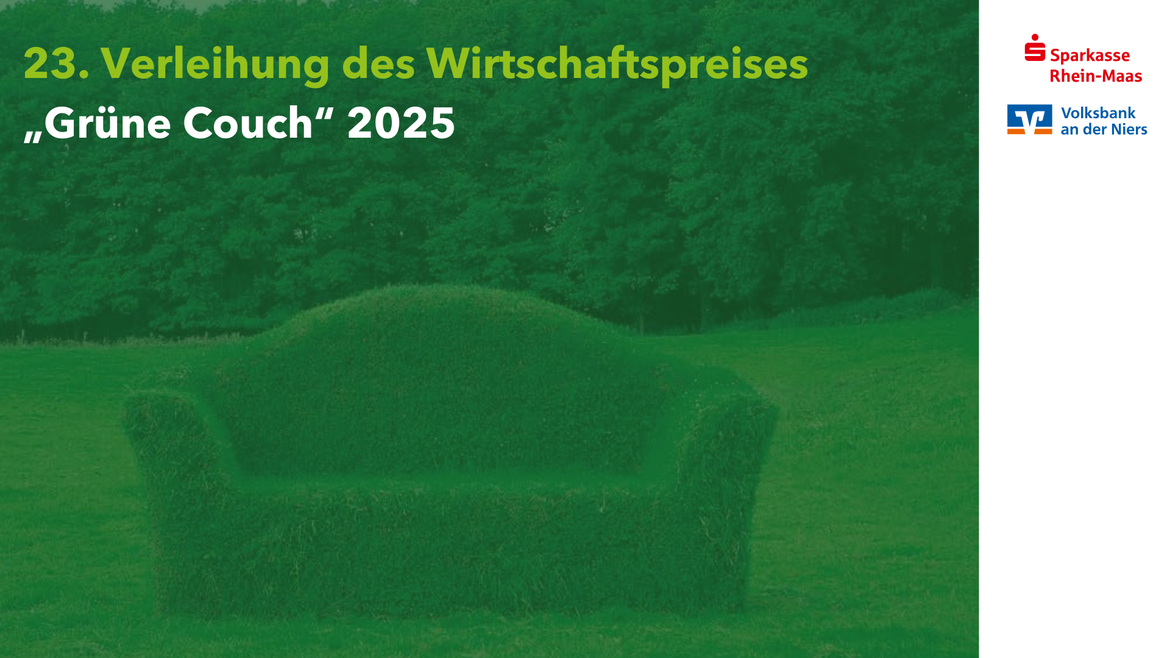 Wirtschaftstreff 2025 - 23. Verleihung des Wirtschaftspreises "Grüne Couch"