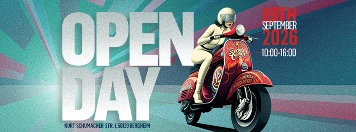 Teste die 2026er Lambretta Scooter - Scooter Center Open Day 2026