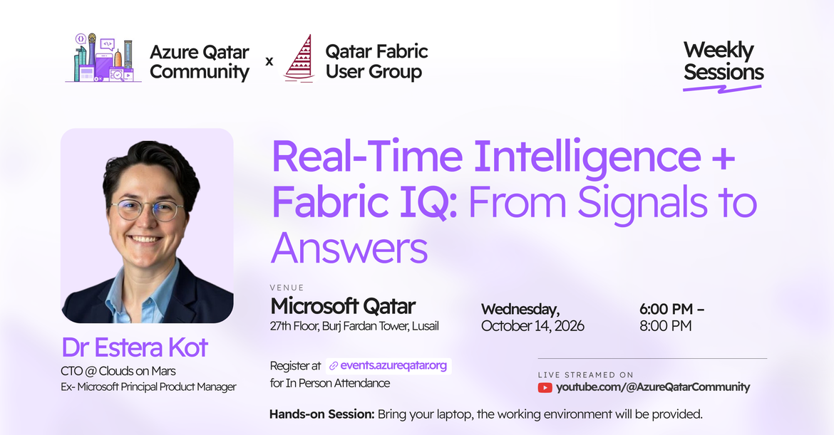 Real-Time Intelligence + Fabric IQ: From Signals to Answers