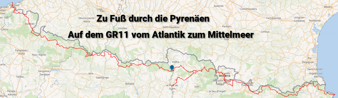 Zu Fuß durch die Pyrenäen