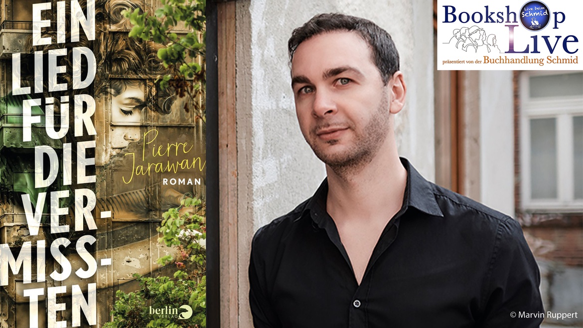 BOOKSHOP LIVE: Pierre Jarawan - Ein Lied für die Vermissten