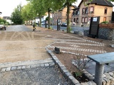 Parkticket für den Parkplatz an der Kulturhalle