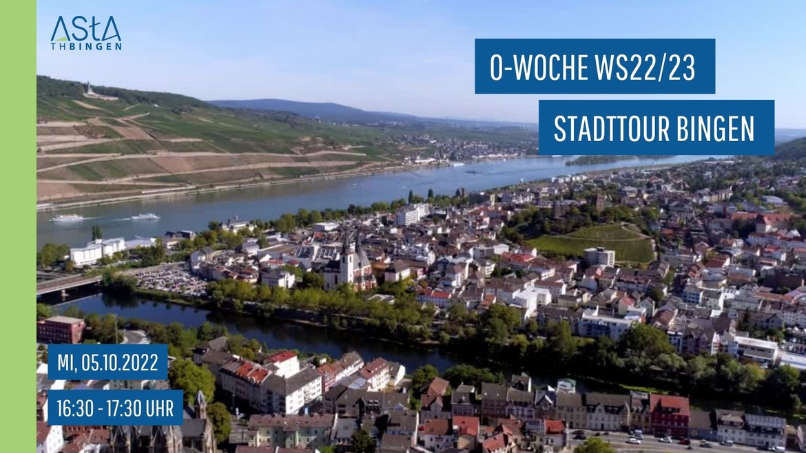 O-Woche 2022: Stadttour Bingen