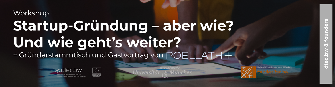 Workshop: Startup-Gründung – aber wie? Und wie geht’s weiter?