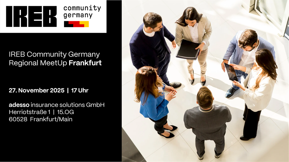 IREB Community Germany MeetUp Frankfurt
