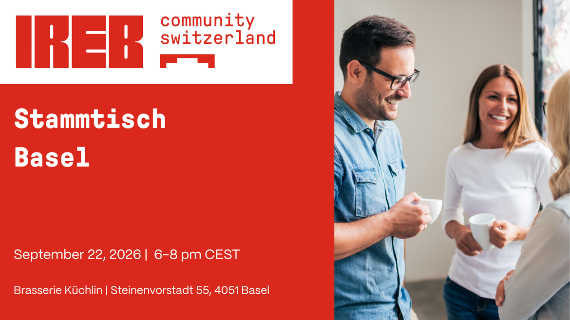 IREB Community Switzerland | Stammtisch Basel