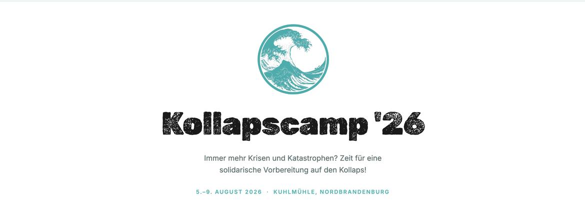 Kollapscamp 2026