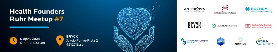 Health Founders Ruhr Meetup