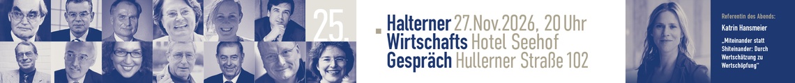25. Halterner Wirtschaftsgespräch 2026
