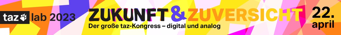 taz lab 2023: Zukunft und Zuversicht