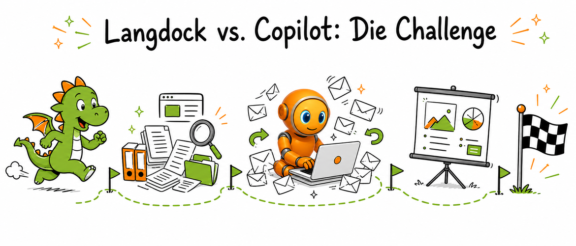 Die Challenge: Langdock vs. Copilot