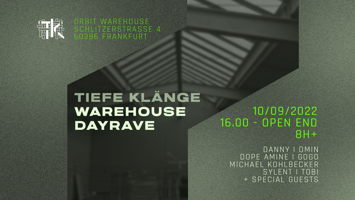 Tiefe Klänge Warehouse Rave (Sommer Open Air)