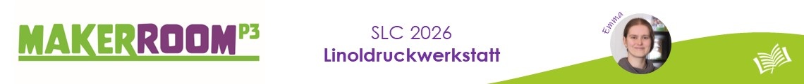 SLC 2026: Linoldruckwerkstatt, Basis-Kurs für Kids ab 10 Jahren
