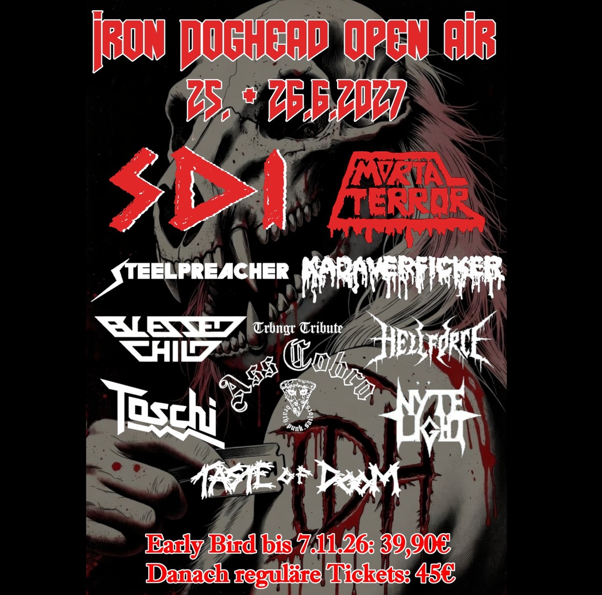 Iron Doghead Open Air 2027