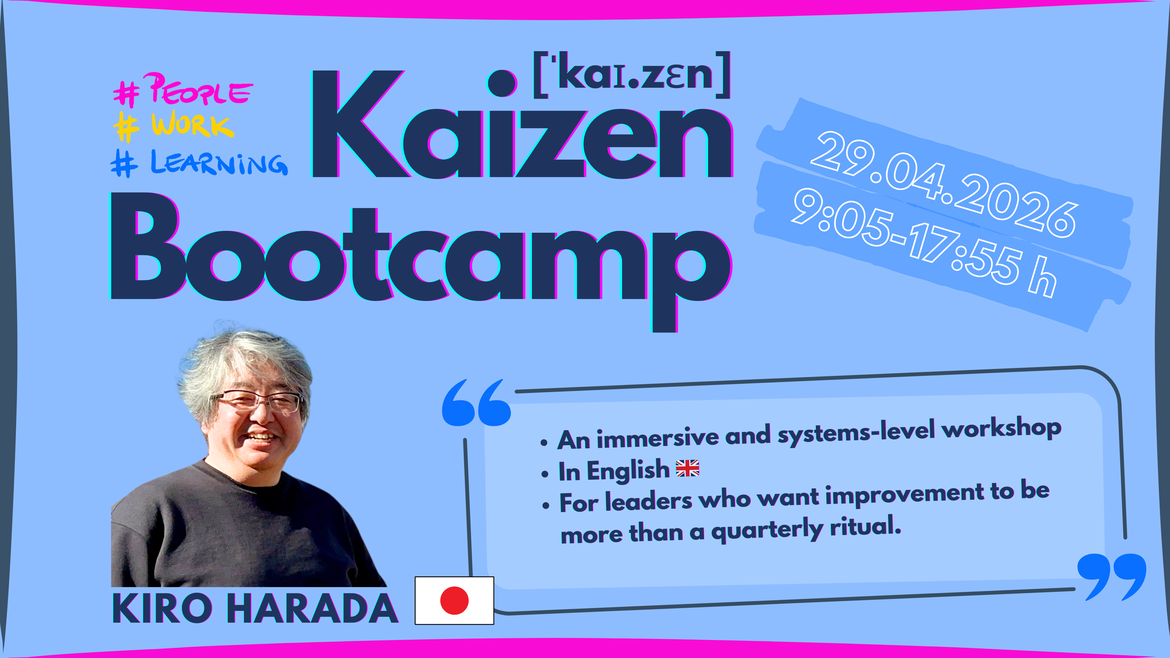 'Kaizen Bootcamp' - 29 April 2026