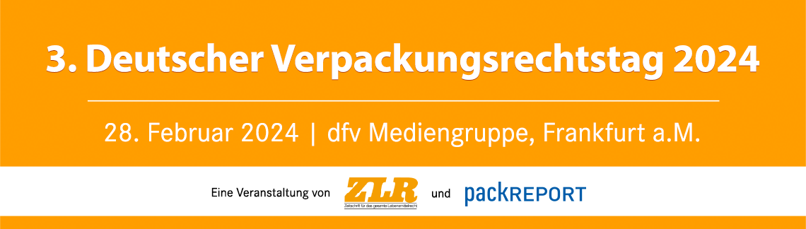 3. Deutscher Verpackungsrechtstag 2024