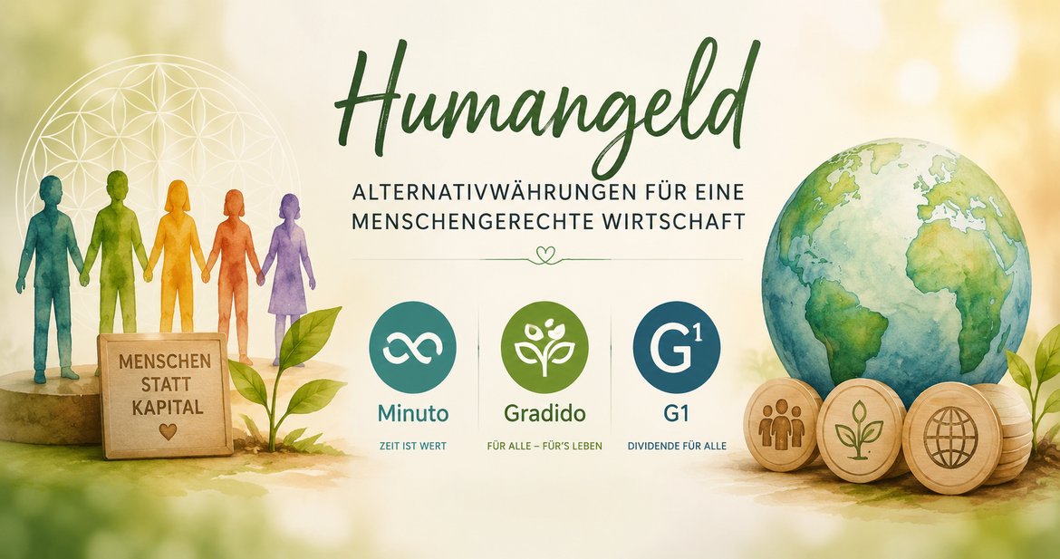 [Röllbach] Vortrag: Minuto/Gradido/G1 - Was ist "Humangeld" und wofür kann ich es verwenden?