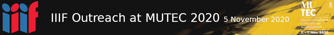 IIIF Outreach auf der MUTEC 2020