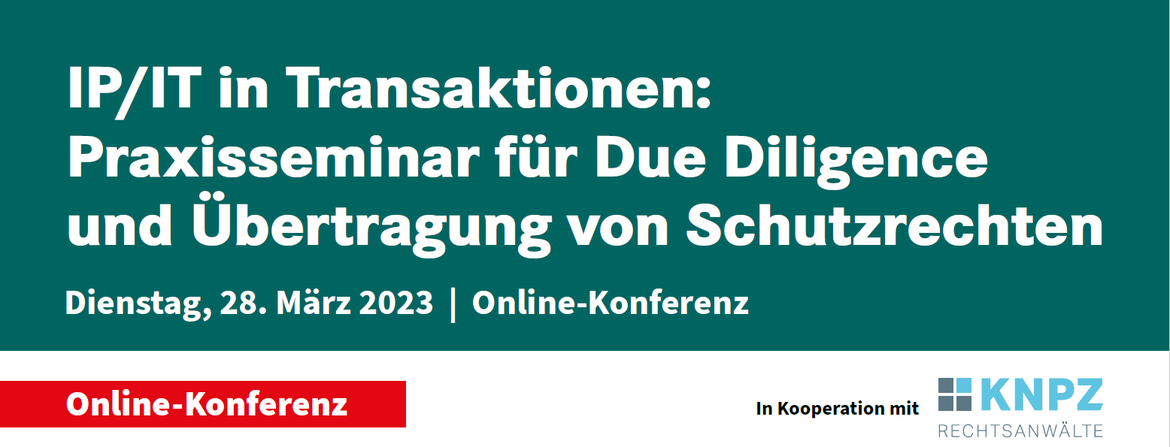IP/IT in Transaktionen